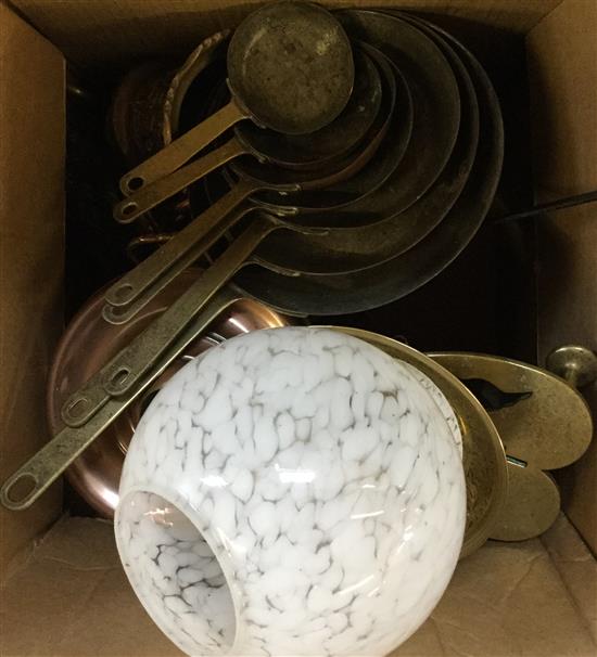 Copper & brass items